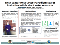 New Water Resources Paradigm scale: Evaluating beliefs about water resourcesWater Manangement