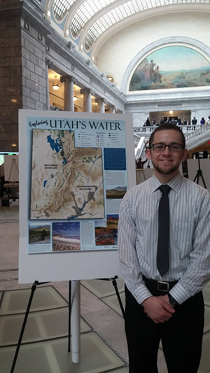 Timothy Beach at the Utah State Capitol Building