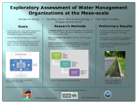Exploratory Assessment of Water Management Organizations at the Meso-scale