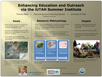 Enhancing Education and Outreach via the iUTAH Summer Institute