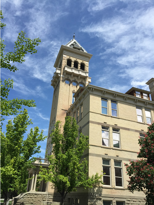 Utah State’s beautiful Old Main building