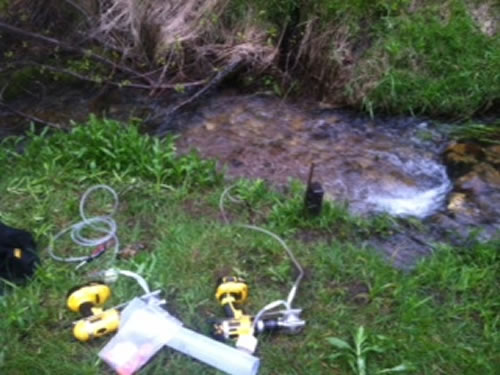 Filter pumps at Red Butte