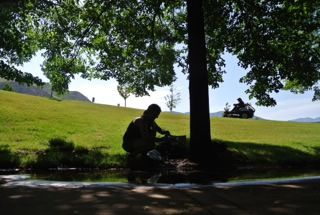 Collecting irrigation runoff